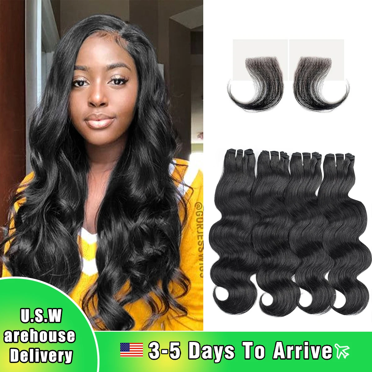 Body Wave Human Hair Extensions Curly Bundles Brazilian Hair Weavings 100% Human Hair Bundles 8-26 28 30 Inch 1/3/4 Bundles 50g