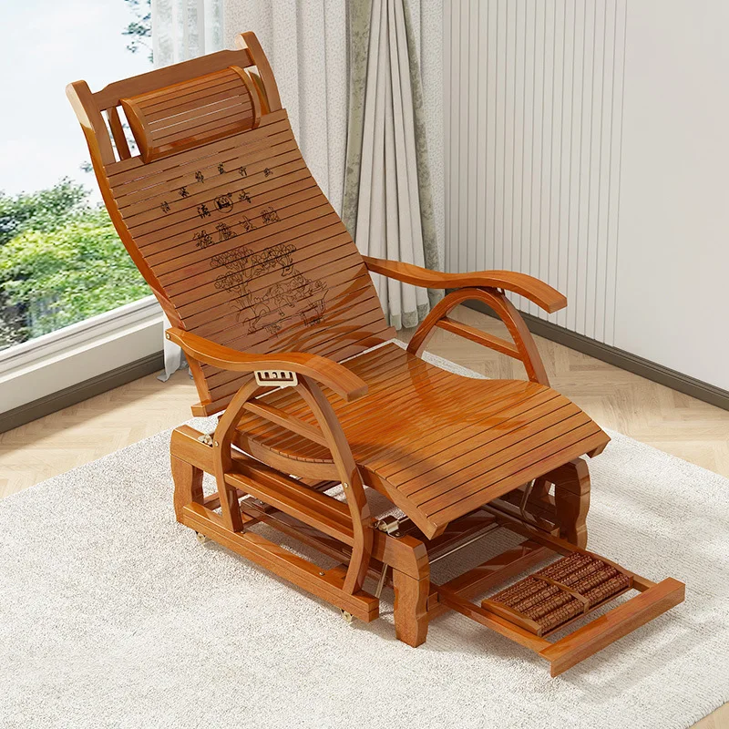 

Home leisure rocking chair adult folding lunch break couch