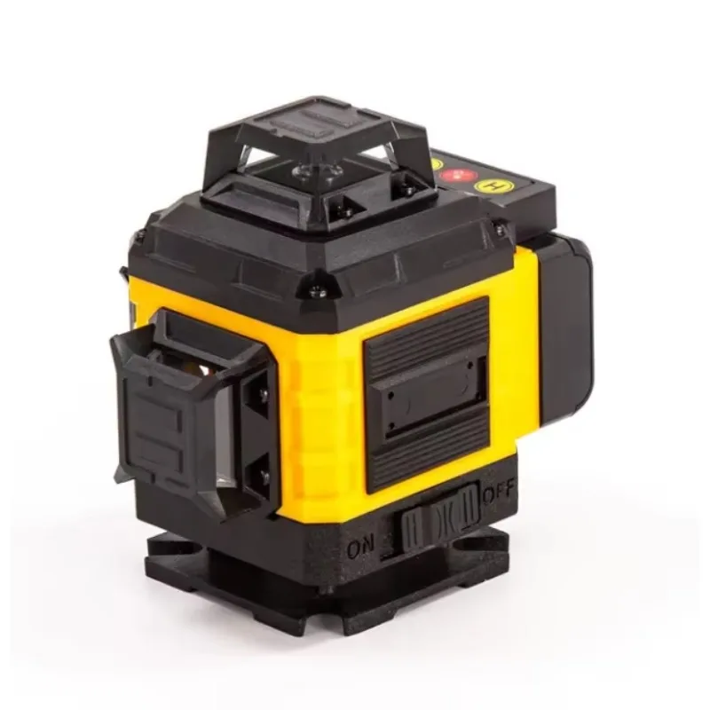 

【Hot】16 Line 4-D-J Green Light High-precision Low-priced Power Battery La-ser Level 4x360 4-D Green Cross Line