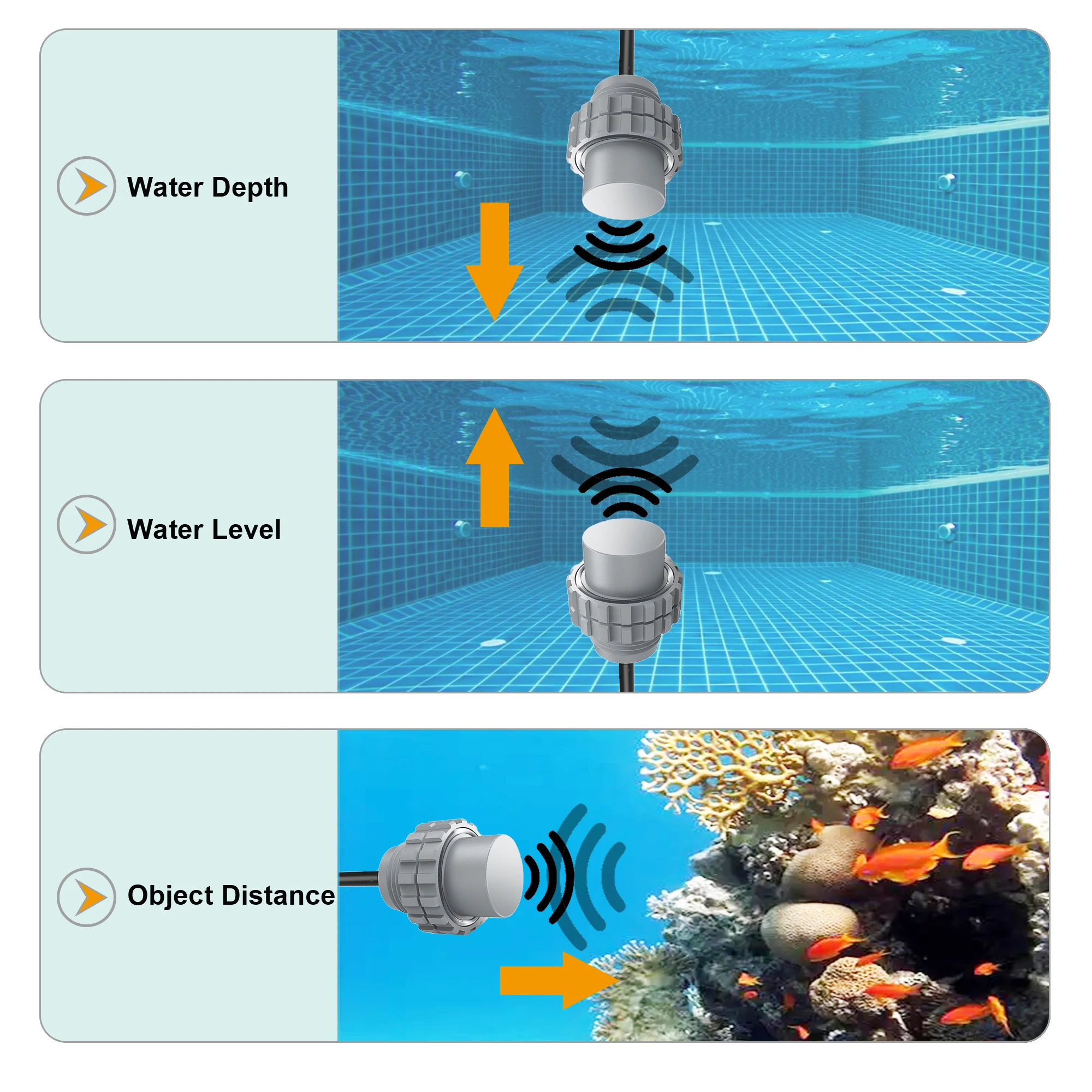 Module Capteur Ultrasonique Étanche 5V – Mesure Distance Jusqu'à 5 M – Idéal Environnements Humides Et Difficiles
