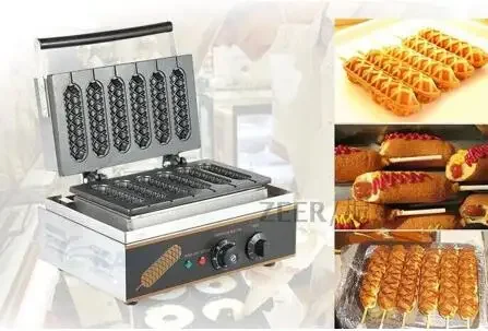 CE Commercial electric muffin French hot dog making machine waffle machine Top Quality new