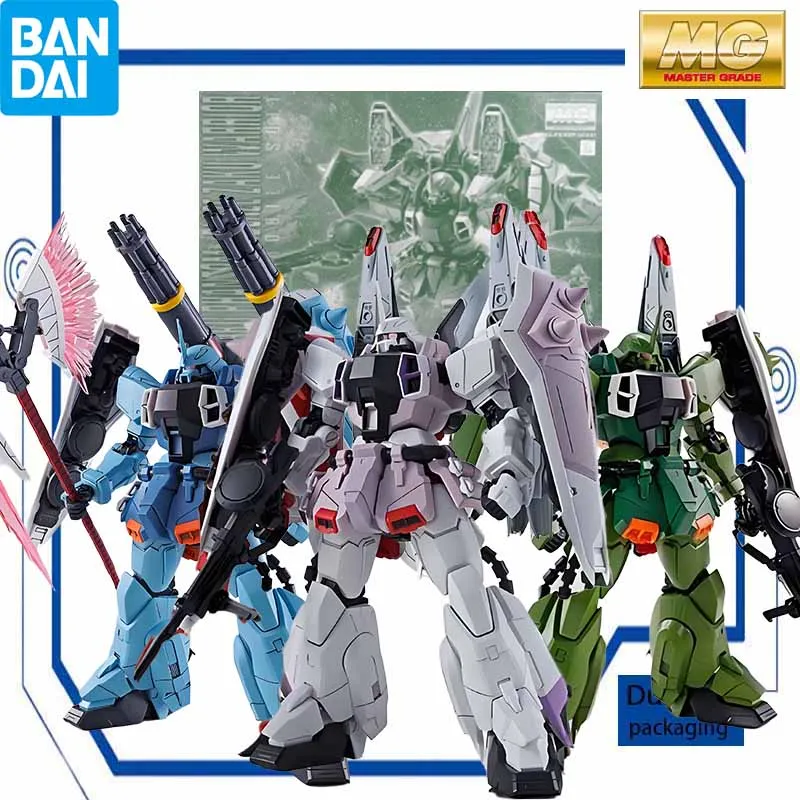 بانداي الأصلي أطقم منمذجة GUNDAM MG 1/100 أنيمي عمل الشكل BLAE ZAKU فانتوم التجمع نموذج اللعب نموذج هدايا للأولاد #1
