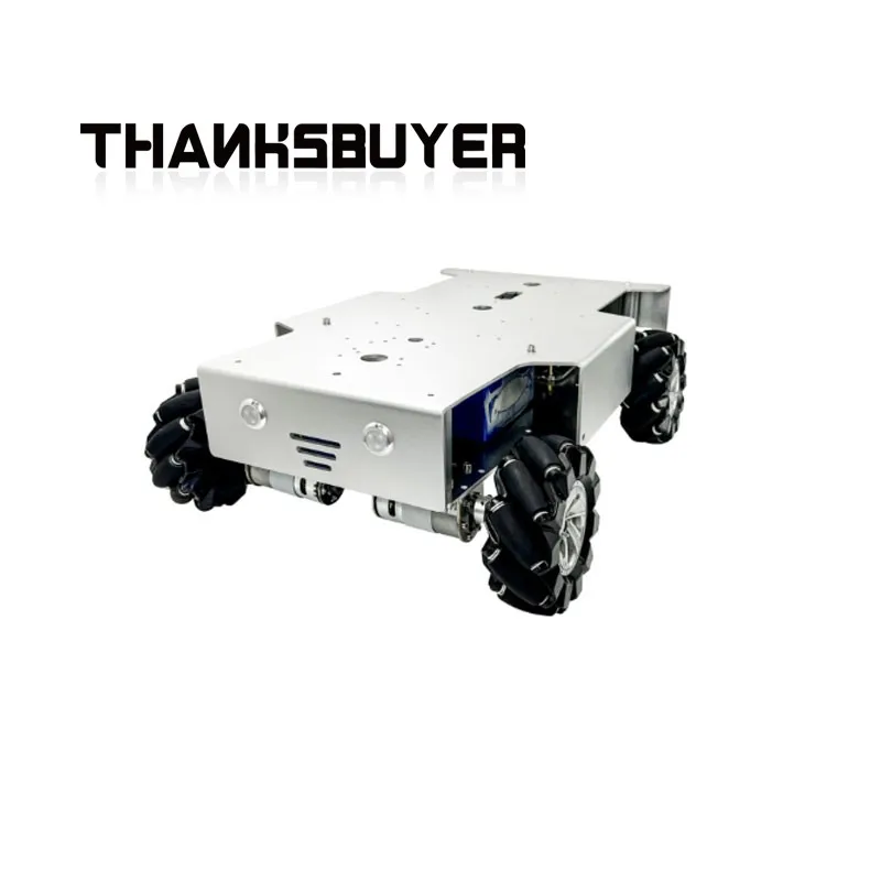 M500 Mecanum roue en caoutchouc Version 15KG grande capacité de charge système de Suspension de pendule de châssis de voiture robotique