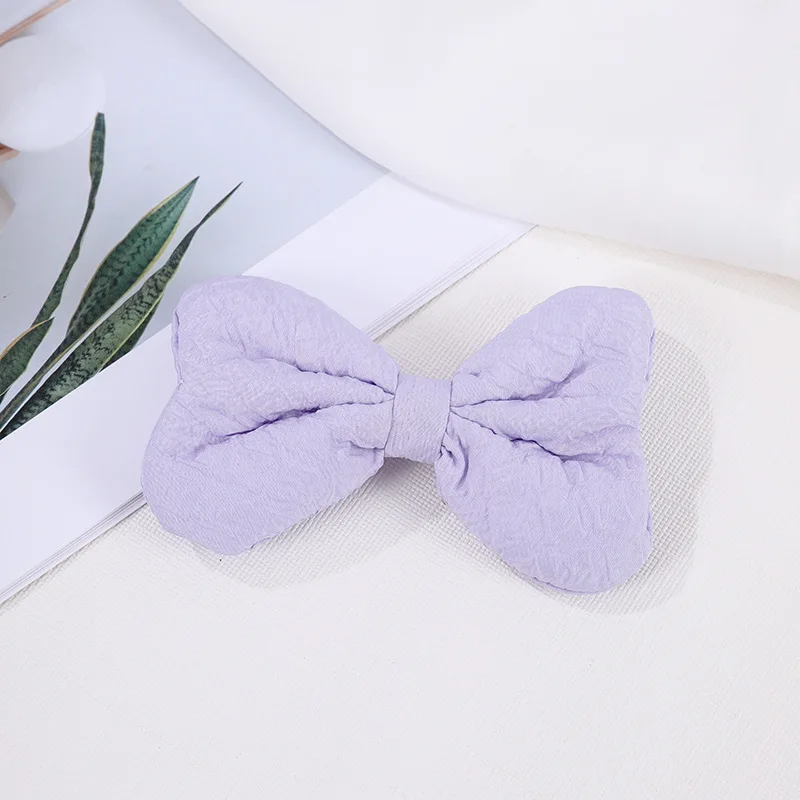 5PCS Candy Colour Macaron Dark Ribbon Ruffles Headdress Hair Accessories Shoes & Socks Accessories DIY Decoration