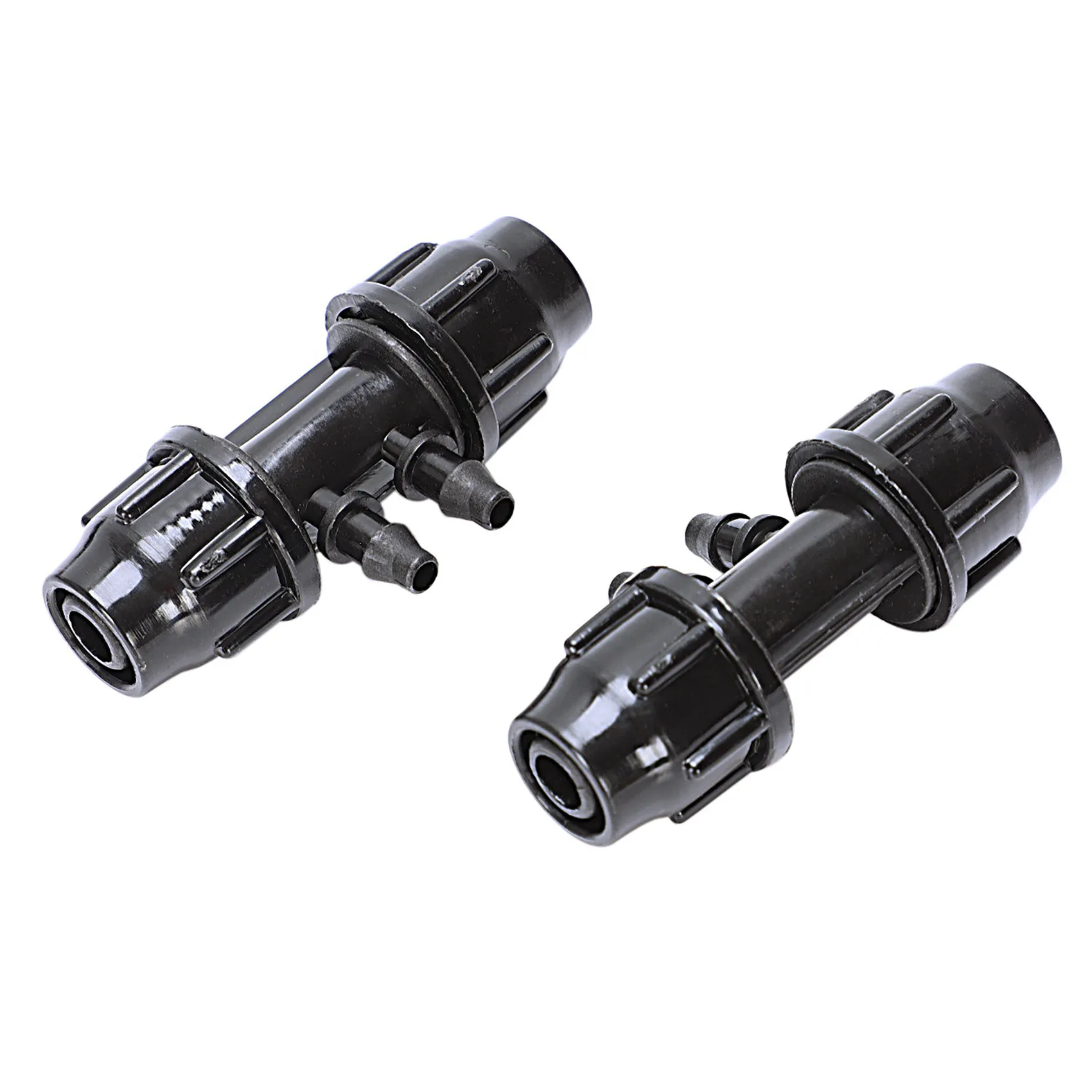 

GTBL 10 Pcs 11/8 Inch To 7/4 Inch Hose Connector & 1 Roll Gardening Twisted Green Wire