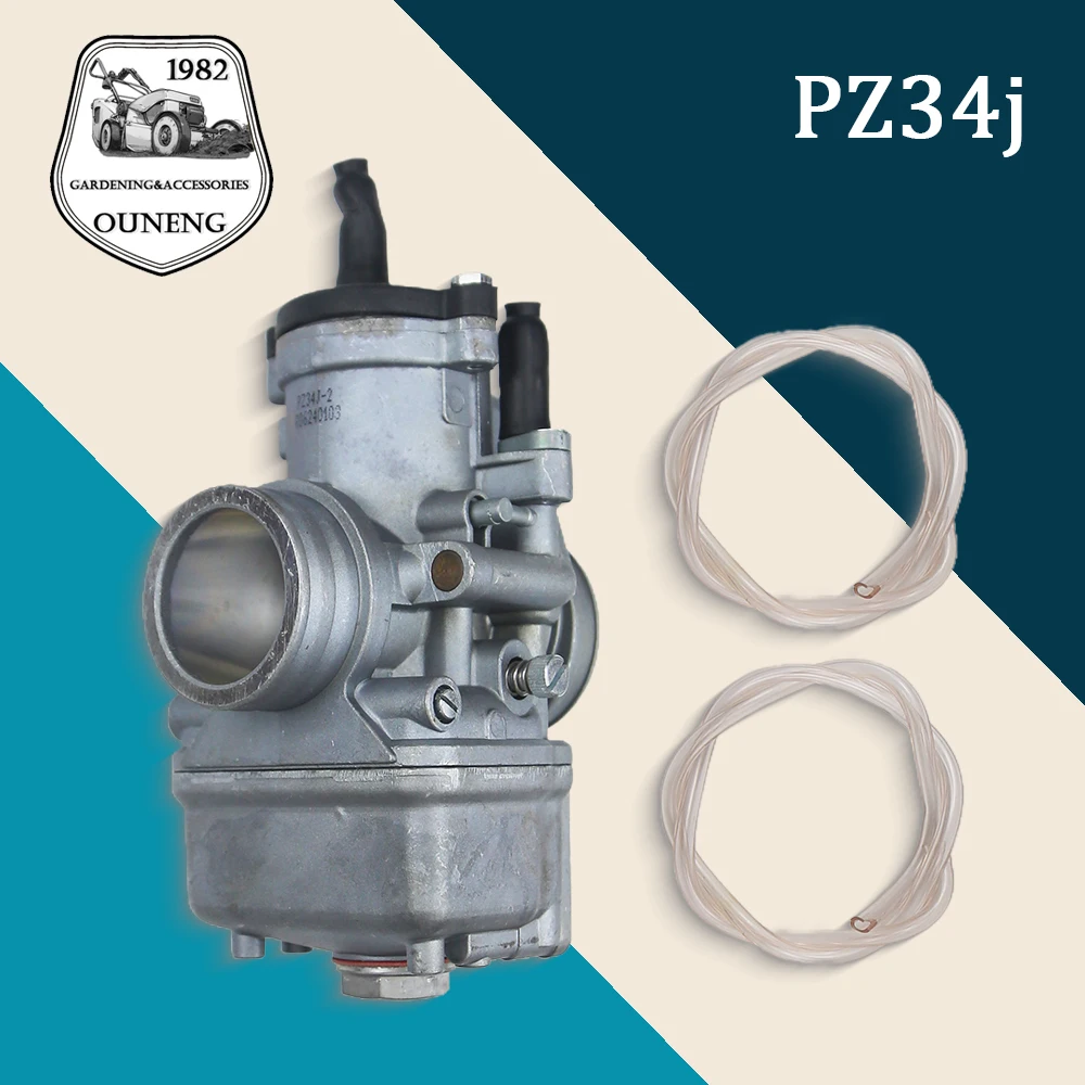 

High Performance Engine Carburetor PZ34J 34mm For 250cc 4 Valve Engine Xmotos Kayo Apollo Bse NC250 Dirt Bike ATV