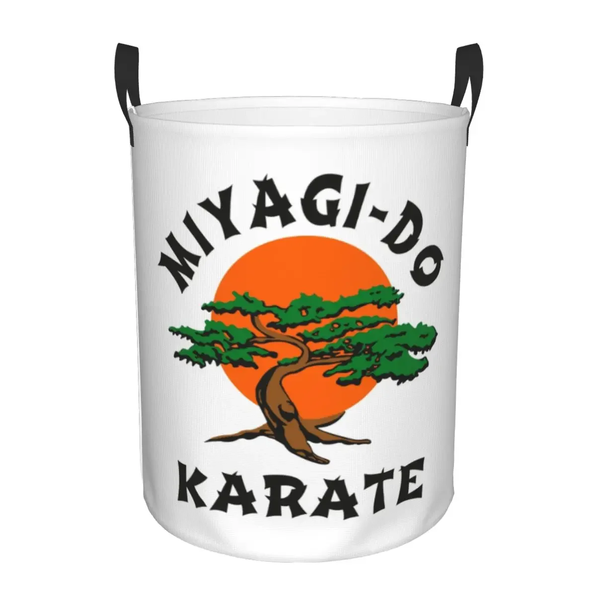 Miyagi Do The Karate Kid Laundry Basket Foldable Large Clothes Storage Bin Cobra Kai Baby Hamper