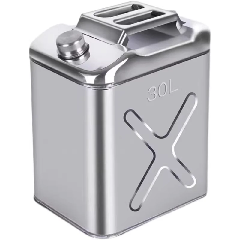 

10 liters, No. 201 stainless steel fuel tank storage oil barrel lubricating oil tank car fuel tank with oil pipe