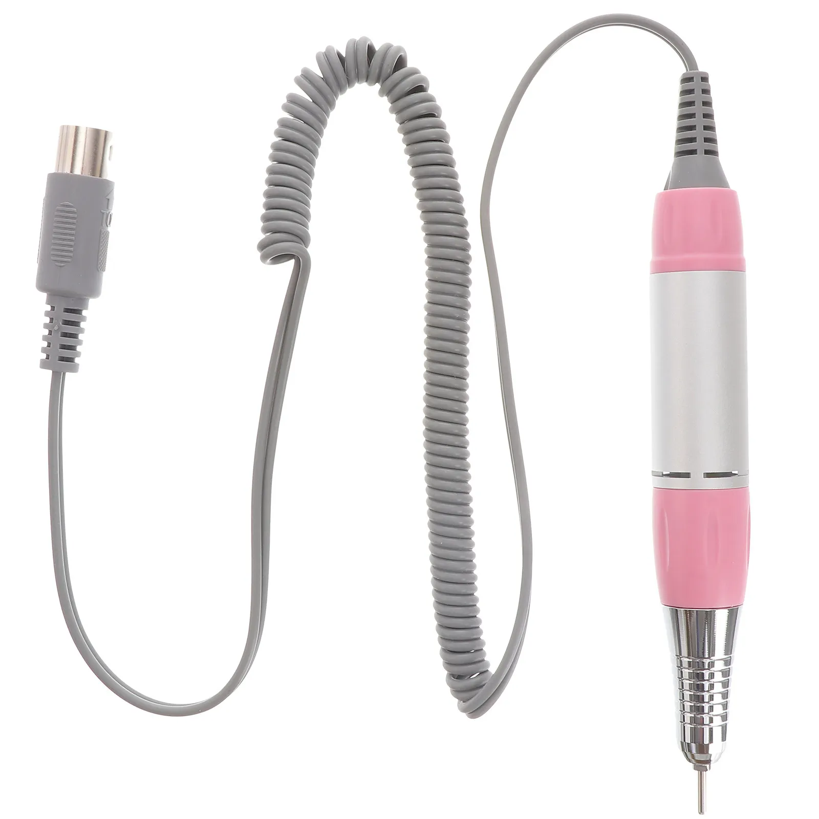 Nail Drill Handle Handpiece for 202 Nail Machine Smooth Operation Low Noise Low Heat Lightweight Solid Construction Manicure