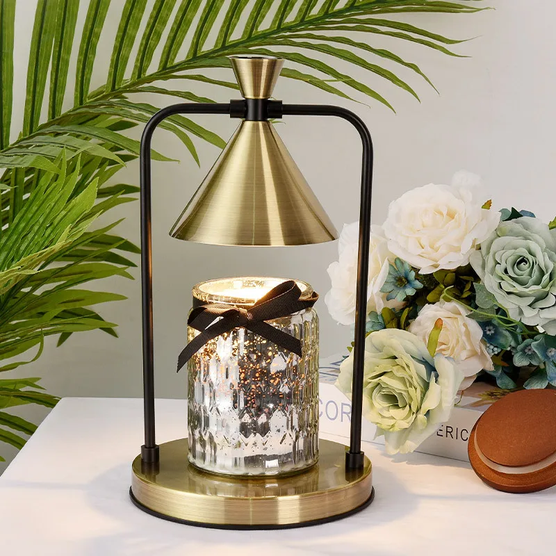 

Korean Aromatherapy Wax Melting Lamp Romantic Design Adjustable Night Light Bedroom Decor Elegant Table Lamp