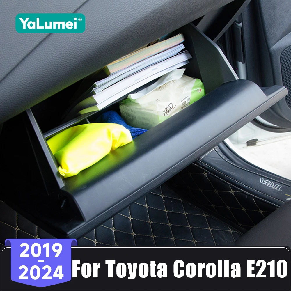 لتويوتا كورولا E210 الهجين 2019 2020 2021 2022 2023 2024 ABS صندوق القفازات سيارة المشارك الطيار اللوح التقسيم لوحة دعم المجلس