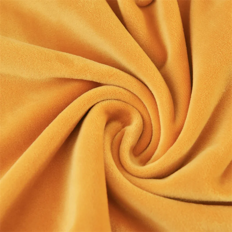 1PC Velvet Office Chair Cover Solid Color Stretch Gaming Computer Armchair Slipcover Anti-dirty Rotating Desk Seat Chair Covers