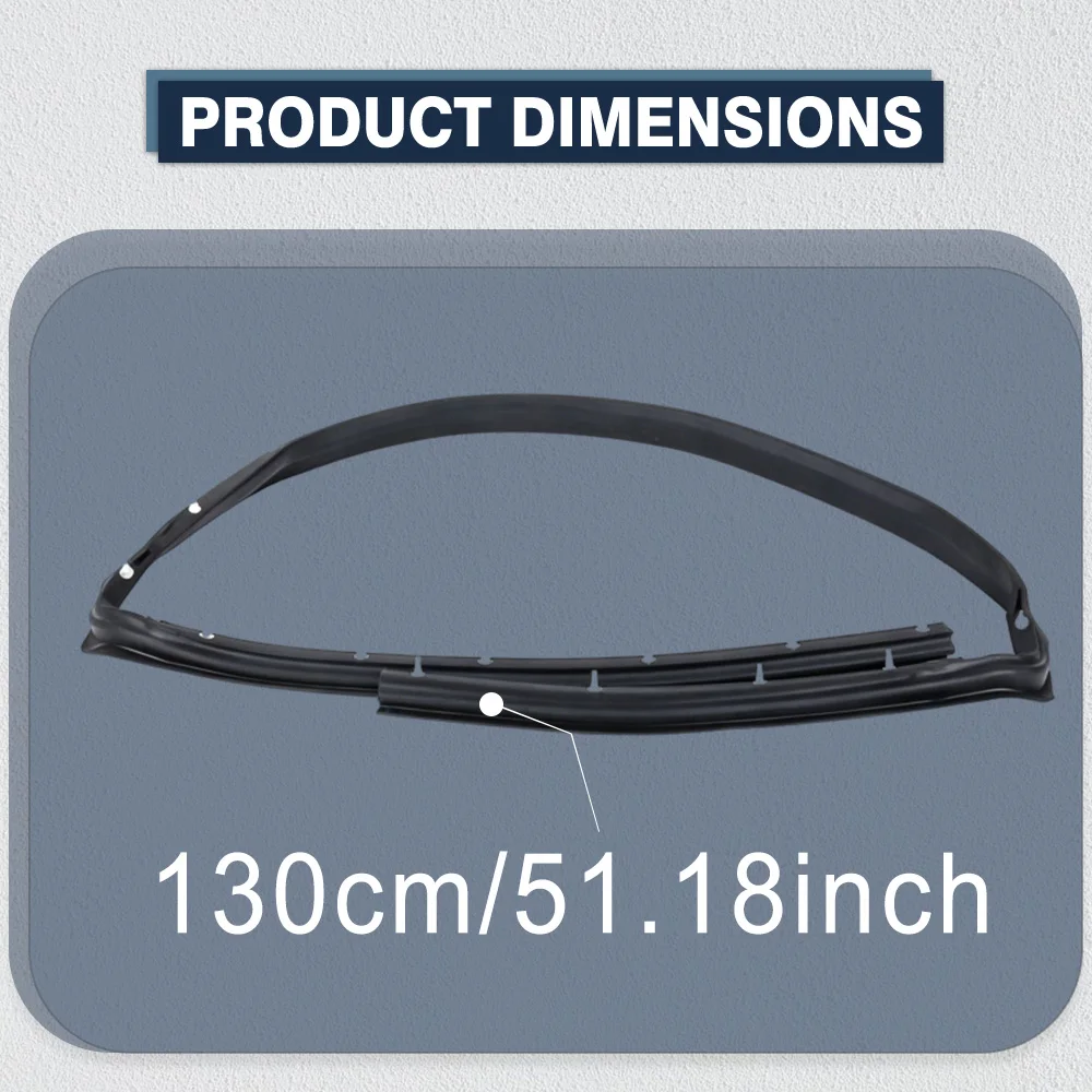 For Mitsubishi Pajero 1999-2006 Montero 2001-2006 Car Rubber Tail Door Seal Strip Opening Sealing Weatherstrip MR437186