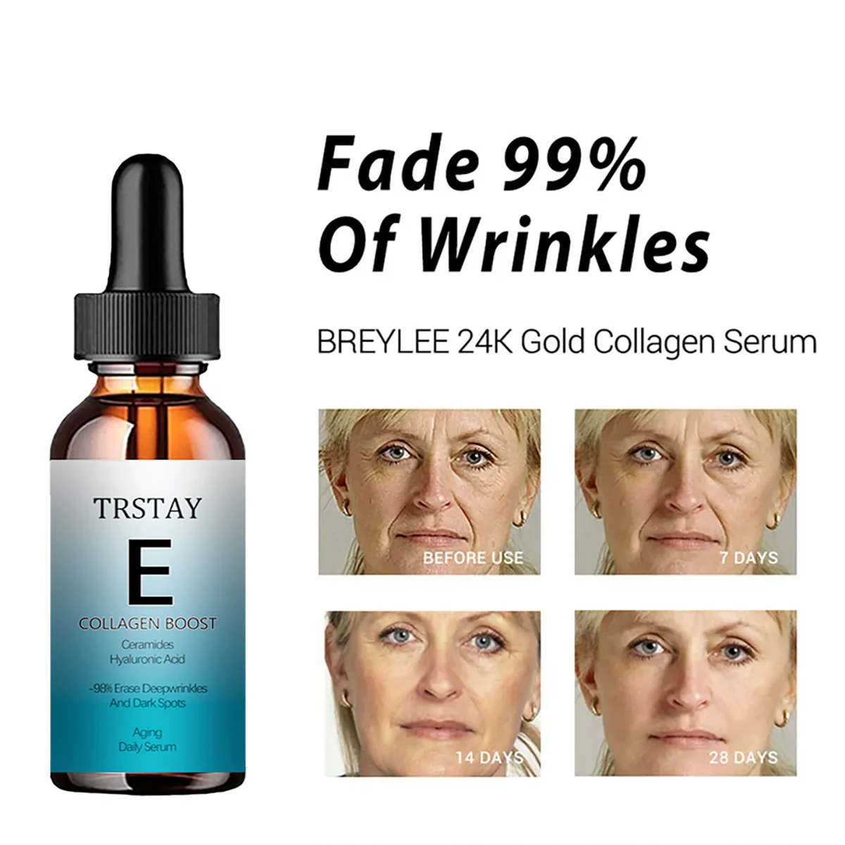 

Повседневная коллагеновая эссенция Уменьшает мелкие морщины, увлажняет кожу и улучшает поврежденную кожу