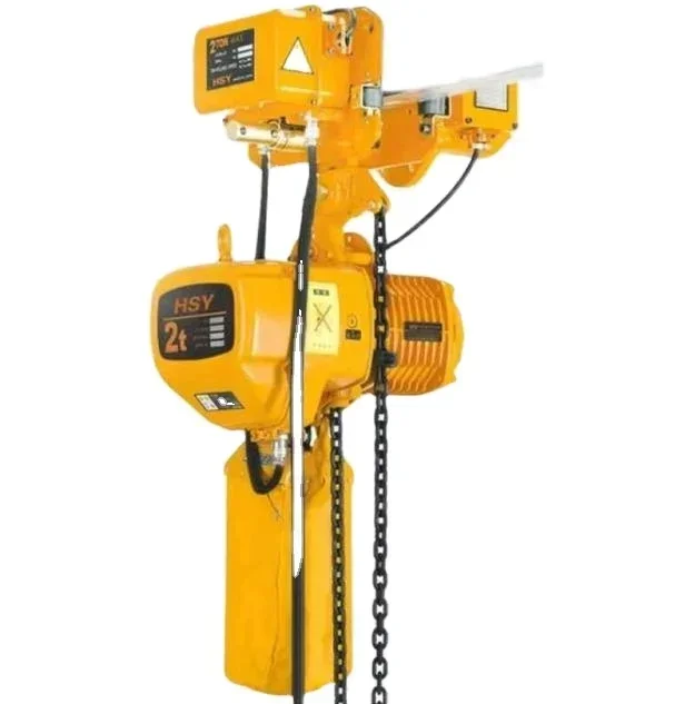 10 ton electric chain hoppers trolley annular electric chain hoist crane