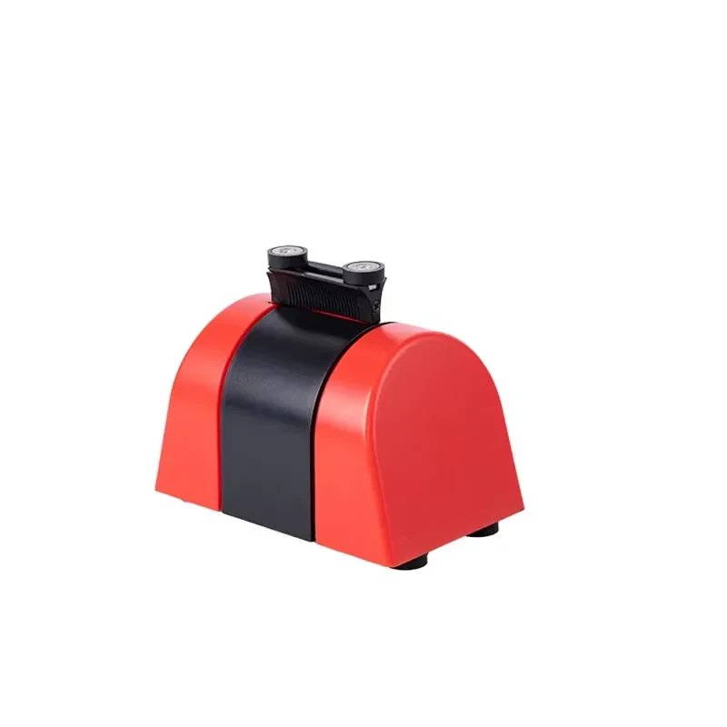 Retractable Crowd Control Barrier Wall Fixed Installation ABS Plastic Channel with Yellow Magnetic Housing No Entry Sign