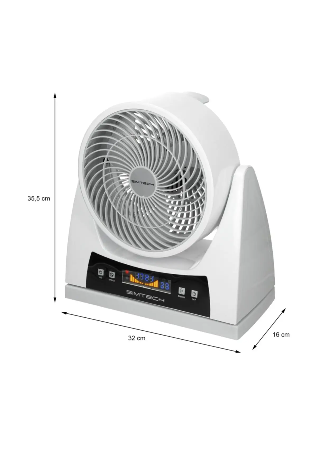VENTILATOR DIGITAL DESKTOP KM-1725