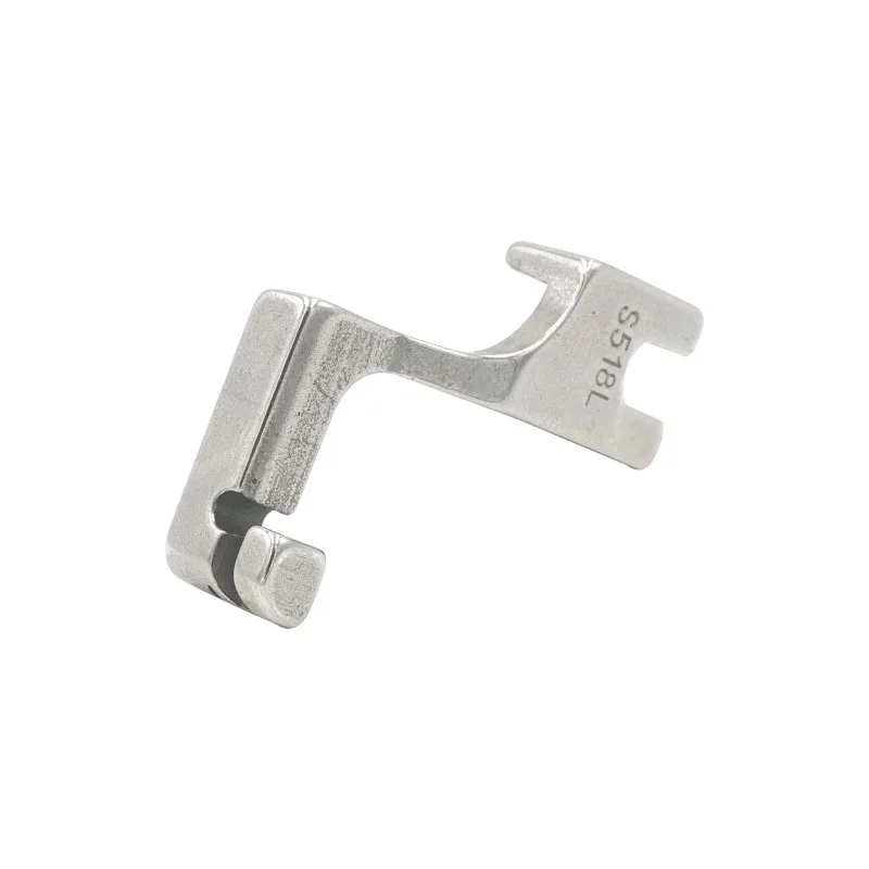 

S518L/T168 Random Industrial Sewing Machine Lockstitch Flat Steel Single-Sided Invisible Zipper Presser Foot