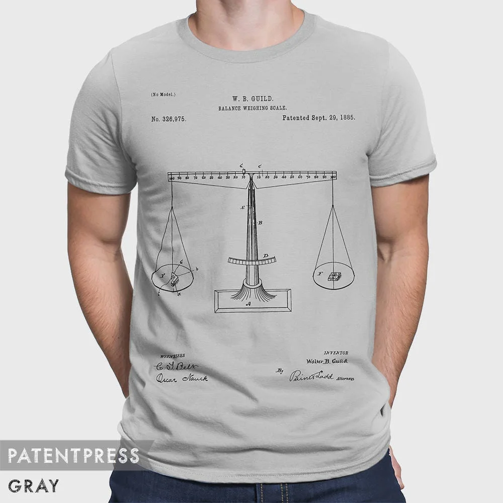 Lawyer T Shirt For Idea Law School Graduation Student Scales Of Justice Office P099