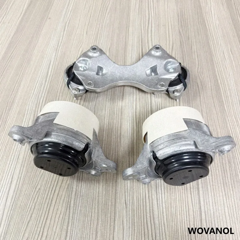 1SET 2532402400 2052405000 2132400300 Engine Mount for W213 E-Class AMG E43 4Matic 3.0L  20217-2023 Transmission Mount