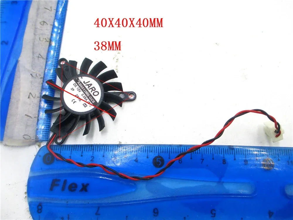 

NEW FAN FOR NV-1035-C3 AB6812MX-GC0 AD0412HB-KC0 AB6812MB-GC0 JARO 12v 0.09A 40X40X40MM 38MM FOR Nvidia GeForce4