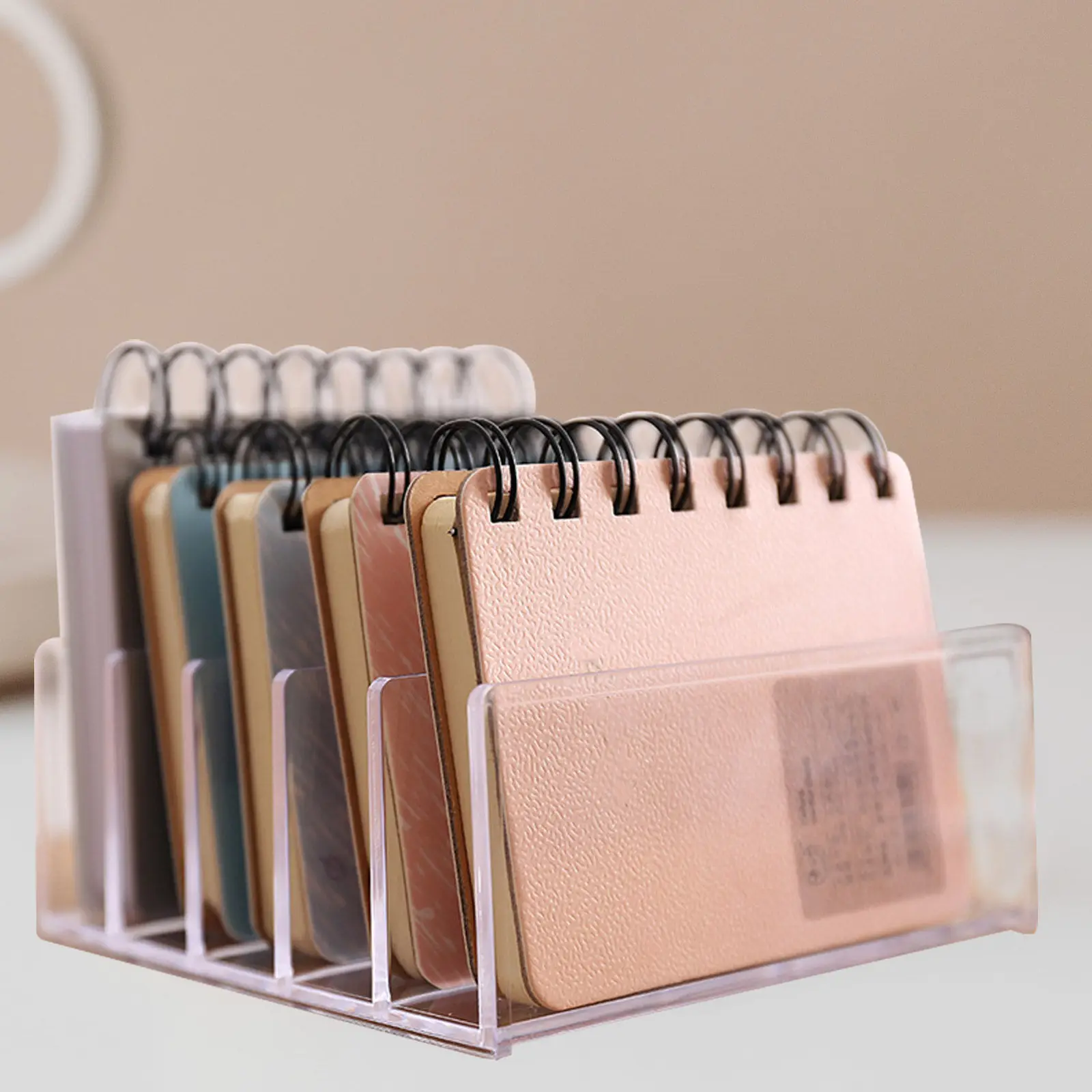Acrylic Acrylic Book End Holder Organizer For Study Room Desk Book Transparent File Bookends Bookshelf Storage
