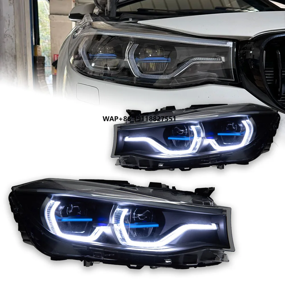 

Hot Sale 12-18 for F34 3 Series Automotive LED Headlamp Assembly Wholesale Car Light with 6500K and 6000K Projection Lens