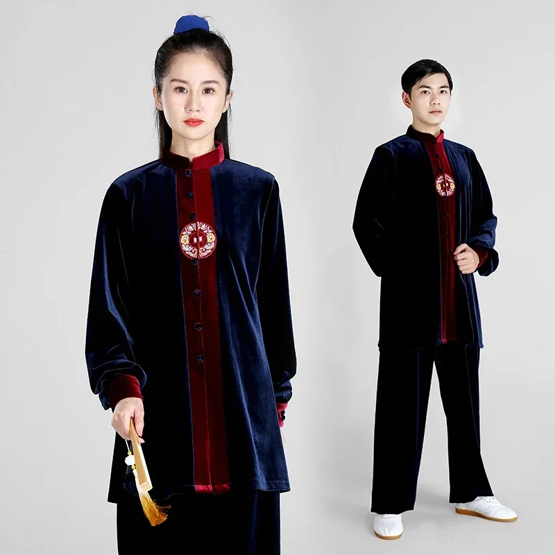 Winter Thicken Tai Chi Clothes Women Wushu Clothes Kung Fu Competition Clothes Martial Art Uniform Wrinkle Free