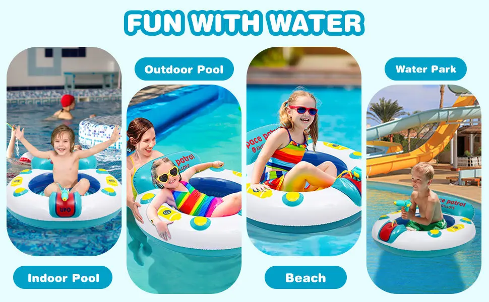 Pool Rafts Inflatable Ride-ons Play Water Fun Fold PVC Sofa Inflate Lounge Chair Floating Summer Swimming Beach Seaside 112cm
