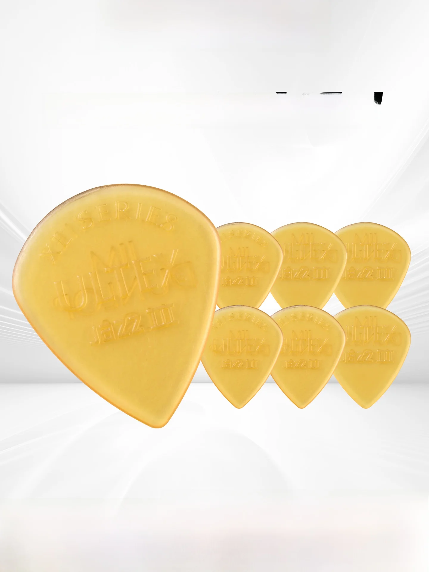Dunlop Ultex JAZZ3 XL Ivory Guitar Pick Anti-slip Wear Resistant Jazz Style Cow Horn Shape Guitar Accessories