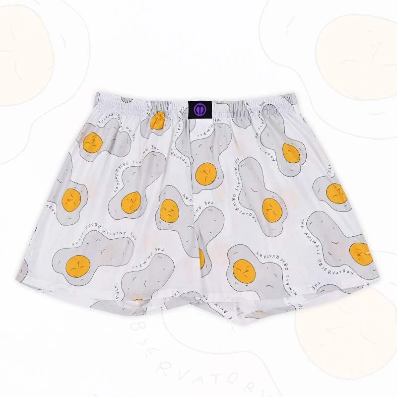 

Sun Egg Pure Cotton Underwear Pattern For Men And Women Pattern Comfortable Breathable Shorts For Home Leisure