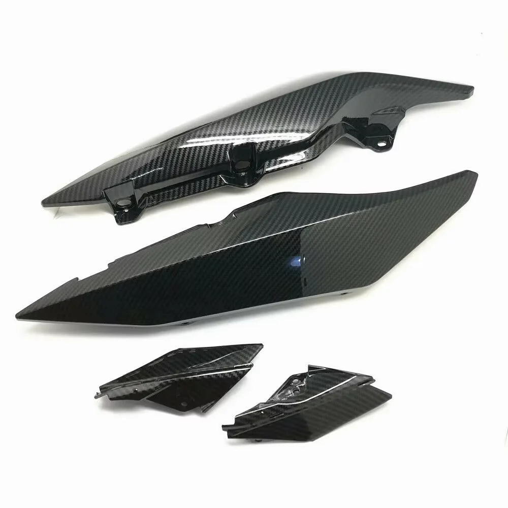 Motorcycle Side Panel Left and Right Rear Tail Cover For YAMAHA XJ6 2009 2010-2012 ABS Carbon Piant Bodywork Fairing Cowing