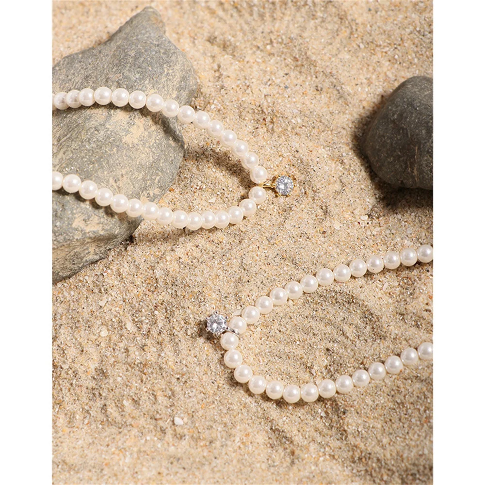 

Корейский INS S925 — уникальная роскошная универсальная женская текстура с минимальным жемчугом циркона