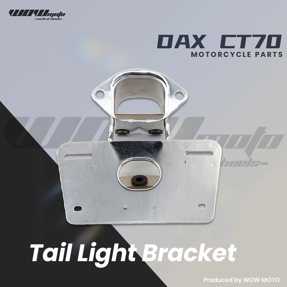 

Кронштейн для заднего фонаря Mini Moto для DAX CT70 ST70 | Держатель для крепления номерного знака и стоп-сигнала | Запчасти для кастомных мотоциклов