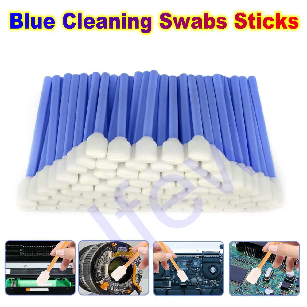 Inkjet Printhead Cleaning Foam Swab Printer Head Cotton Swab Clean Kit Tool For Epson Roland Mimaki Mutoh Printhead Clean Tool