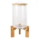 

Flour and Cereal Container Rice Dispenser Glass Food Storage Container for Kitchen