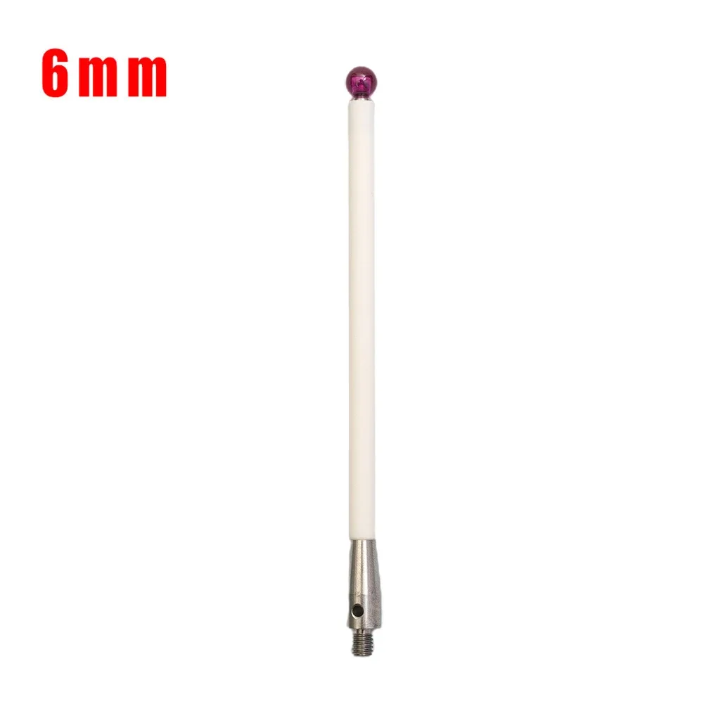 1PCS CMM Probe Stylus 6mm Ball Tip CMM Contact Probe Ceramic Shaft Probe Test Accessory For Renishaw A-5000-3712