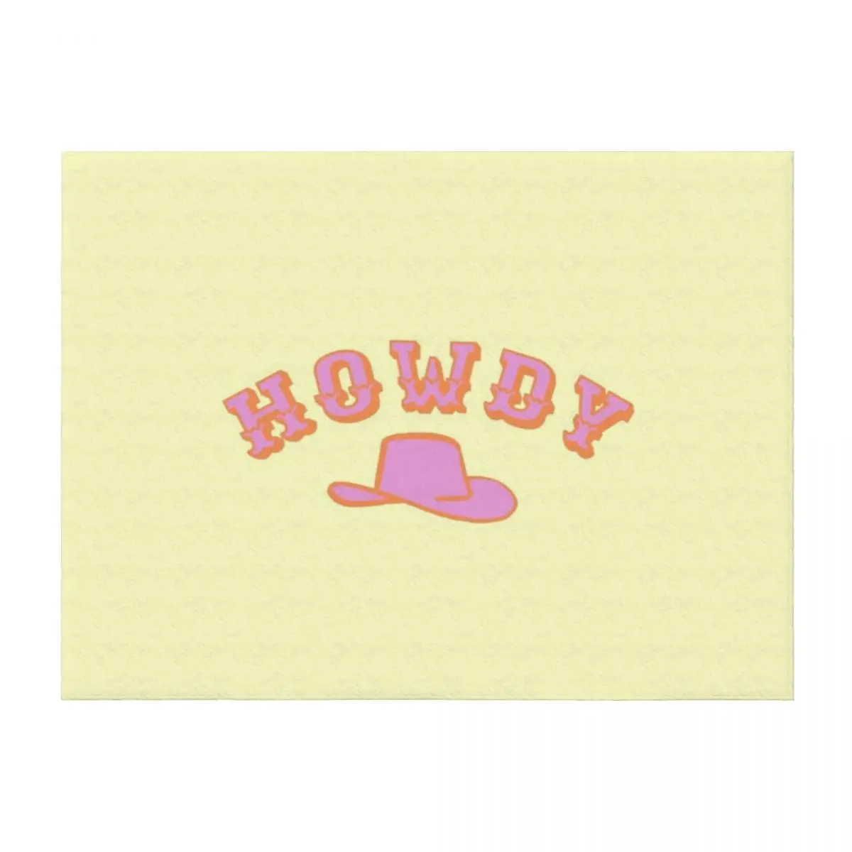

Howdy Throw Blanket Giant Sofa sofa bed christmas decoration Cute Blankets