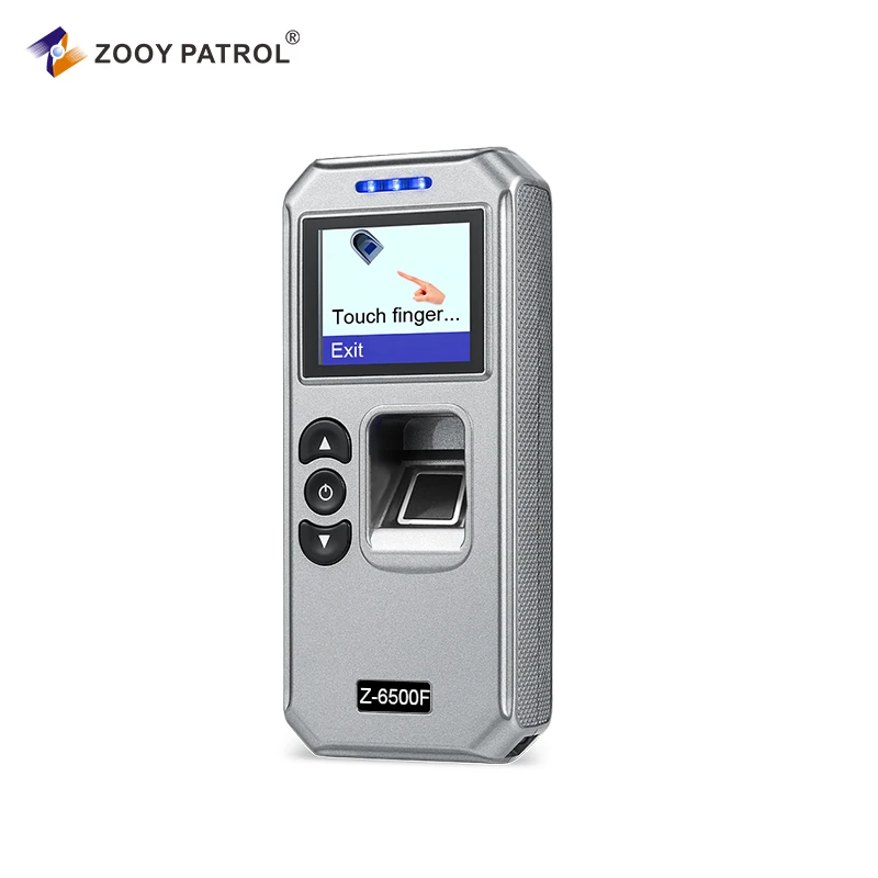 ZOOY Z-6500F Guard Patrol Device Fingerprint Verification Police Security Check Use