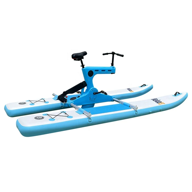 Rower wodny Rower na pedały PVC Nadmuchiwany kajak Pływający rower wodny