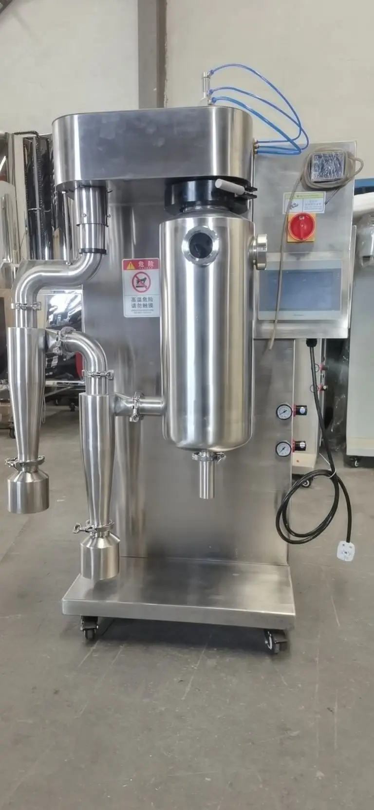 Lab Small PID Controller Vacuum Spray Dryer Small Scale Instant Coffee Milk Banana Honey Powder Spray Dryer