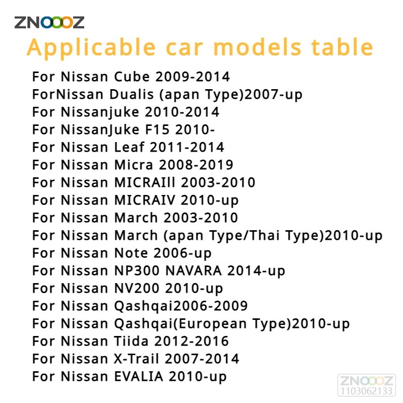 ไฟเลี้ยว LED อัตโนมัติแบบไดนามิกอัตโนมัติชัดเจนสำหรับ Nissan Qashqai J10 X-Trail ลูกบาศก์ T31 Juke Leaf Micra E11บันทึก K13