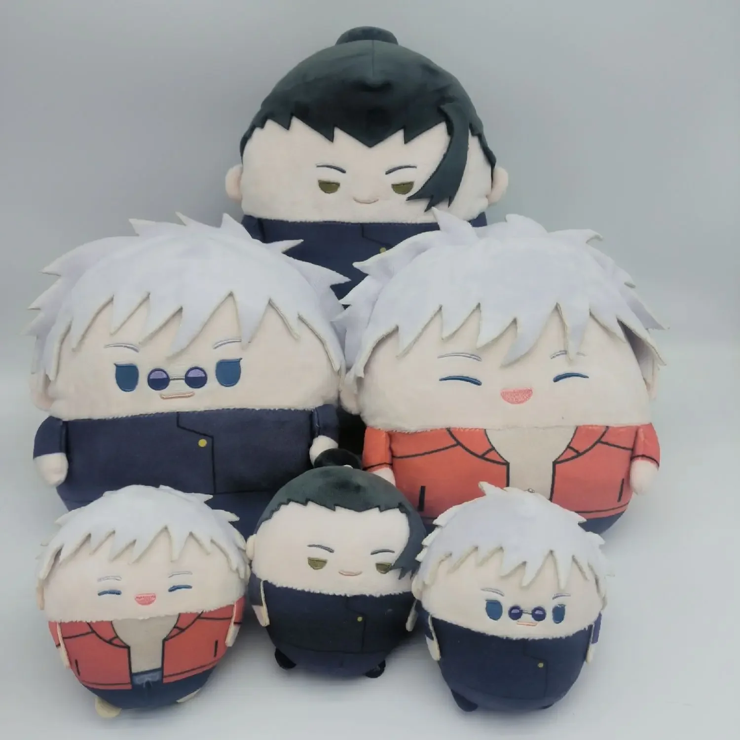 Jujutsu Kaisen Anime Figure Fushiguro Satoru Ryomen Sukuna Itadori Yuji Gojo peluche decorazione della stanza portachiavi modello bambola giocattoli regalo