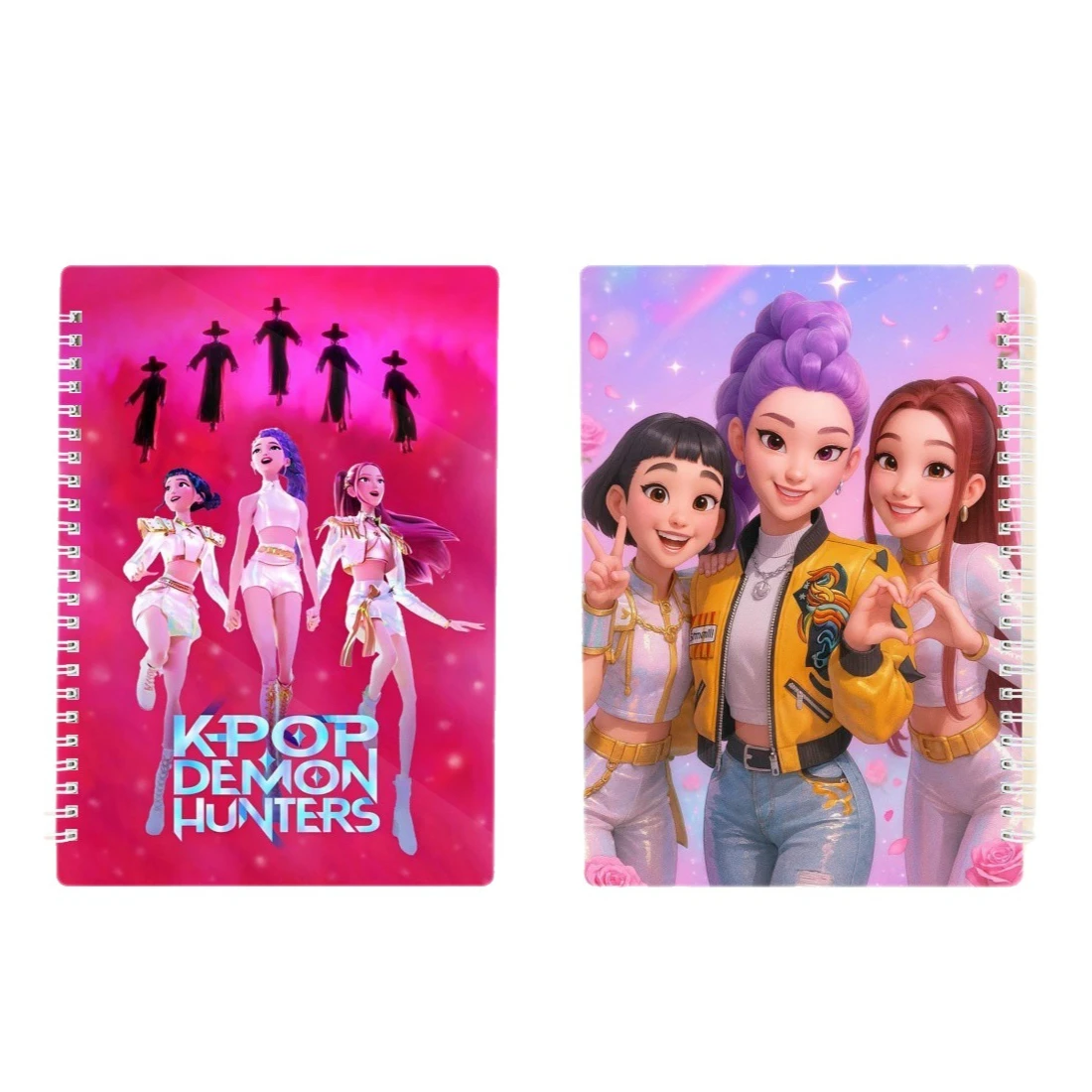 KPop شيطان الصيادين لفائف دفتر رومي ميرا زوي نمط الطباعة صفحات مثقوبة فارغة أجهزة الكمبيوتر المحمولة طالب لوازم مكتبية #5