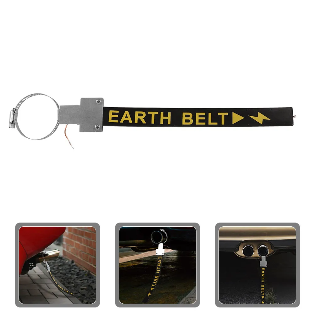 Vehicle Static Grounding Earth Wire Hanging Design Car Static Discharge Ground Strap for Safer Comfortable Driving All Cars