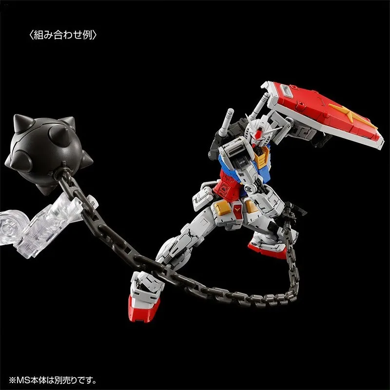 バンダイ-RX-78-2ガンダムver.2.0用の純正武器セット,組み立てモデル,アクションフィギュア,装飾,収集可能なお土産のおもちゃ,在庫あり