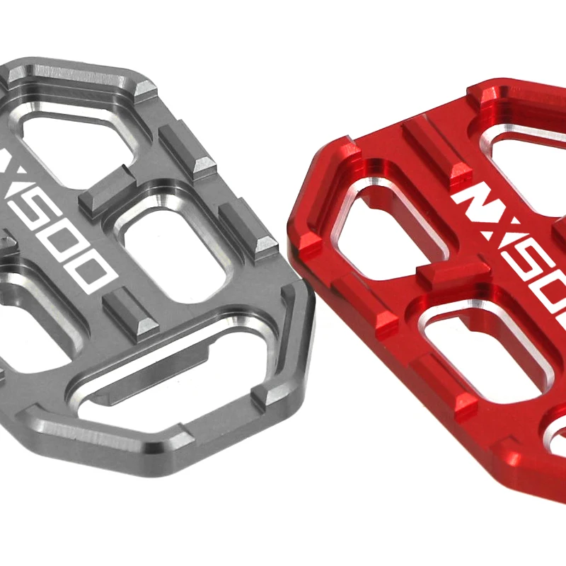 For Honda NX500 2023 2024 Motorcycle Accessible Foot Pegs  NX 500 Front Footpegs Footrests Pedal Enlarger