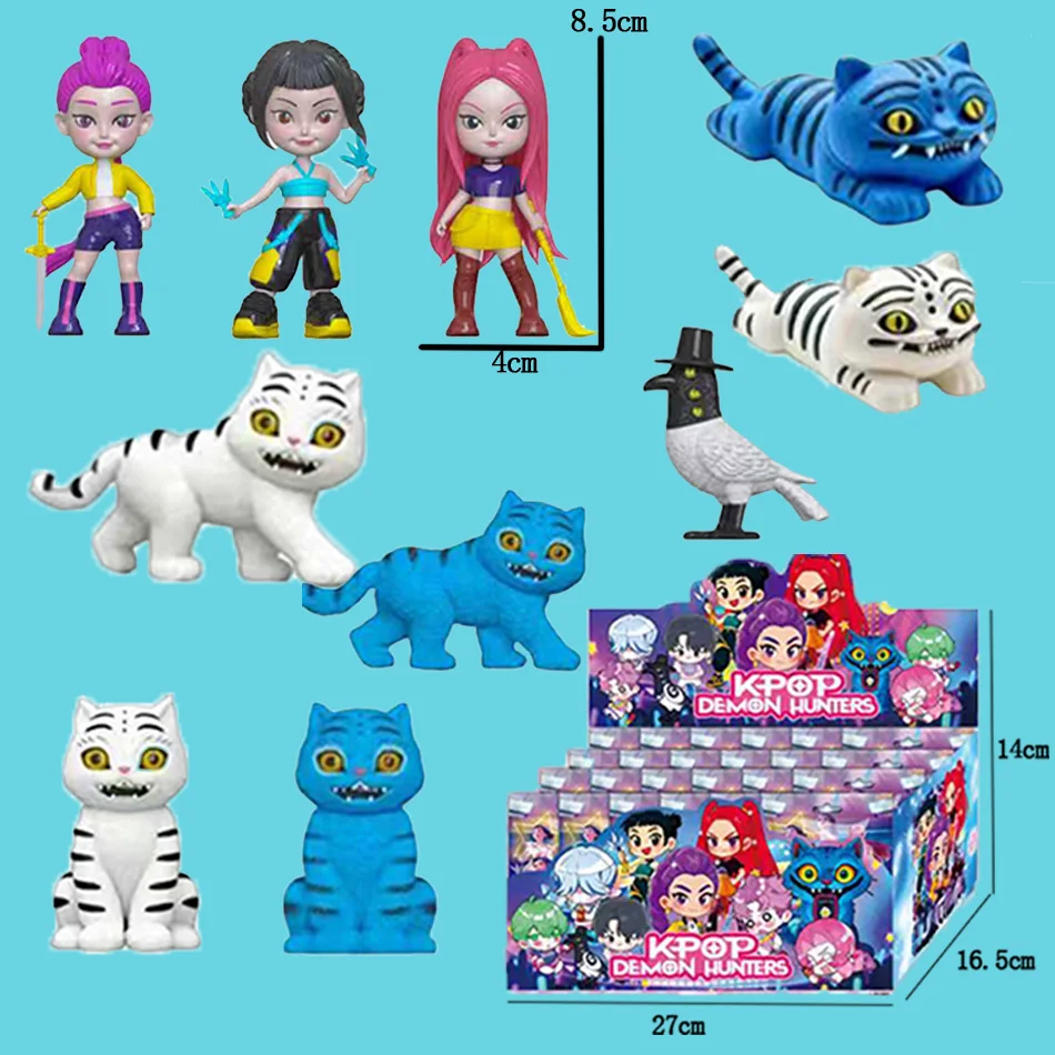 2026 Anime Kpop Demon Hunters Blind Box Figur Modell Spielzeug Rumi Mira Zoey Sussy Kinder Sammlung Und Überraschung Geschenk