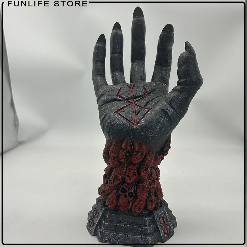 New Berserk Hand Of God Pvc Model Handmade Garage Kit Ornament Collection Desktop Statue Halloween Decoration