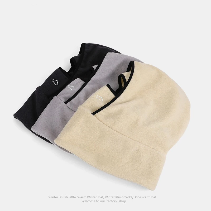 Sports Face Mask Winter Warm Fleece Hooded Full Coverage Balaclava Outdoor Ski Cycling Running Motorcycle Unisex Windproof 4